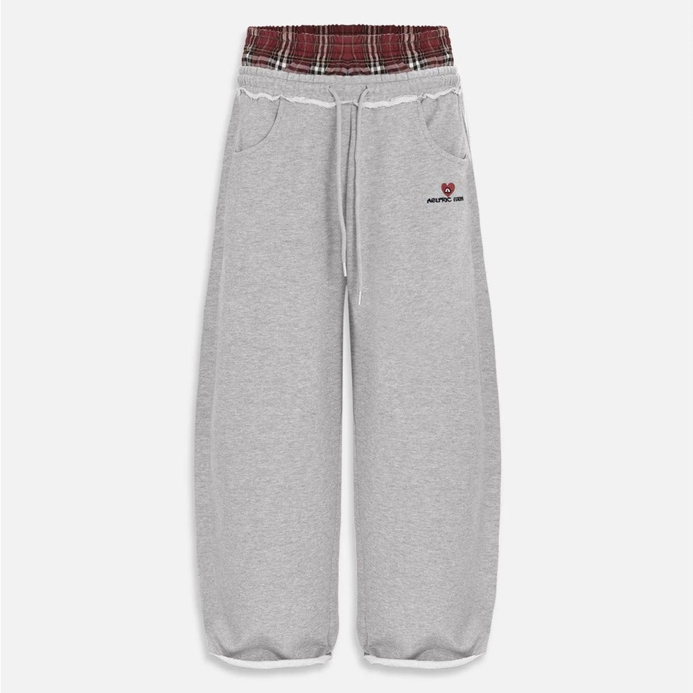 AELFRIC EDEN DOUBLE WAIST BAGGY SWEATPANTS